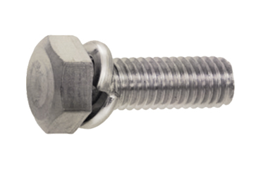 ステンレス 六角トリーマ頭セムス小ねじ P＝2 (バネ座組込)